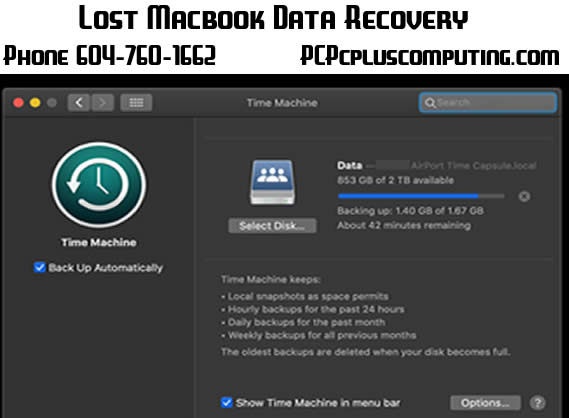 Macbook Data Backup